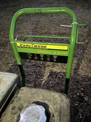 #ad John Deere GX390 Wheel Mounted Pressure Washer 3800 PSI 4.0 GPM $1400.00