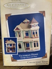 2005 VICTORIAN HOME Nostalgic Houses and Shops #22 Hallmark Keepsake Ornament  