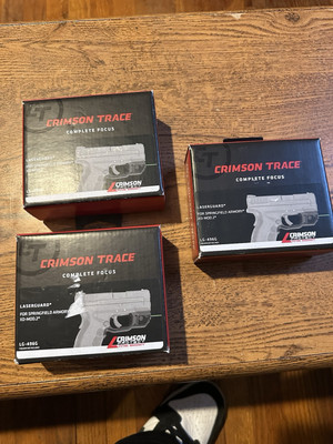 3 Crimson Trace Laser Guards For Springfield Armory XD-MOD.2 