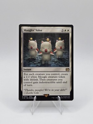 Moogles' Valor Final Fantasy Regular Near Mint