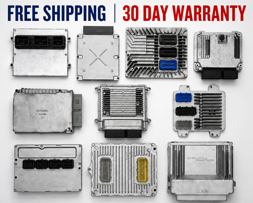 2003-04 Ford F250 F350 ECU ECM Engine Computer 3c3a-12a650-bdh Plug Has ...