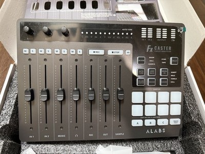 ALABS FX Caster, USB Audio, POD Casting XLR Mic, Battery, for Live Stream&TikTok