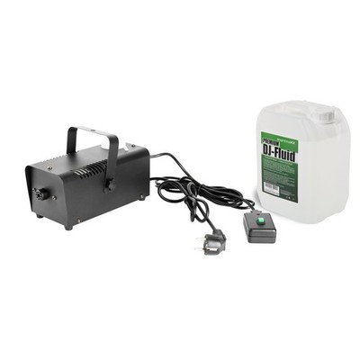Nebelmaschine Set Fog 400 5L Fluid 70m³/min 400W Fernbedienung Events Partys