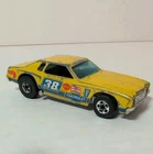 Vintage Hot Wheels 1974 Monte Carlos Stocker 38 Yellow Hong Kong