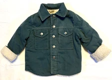 VINTAGE 1970s WINNIE the POOH Sears Toddler Coat 3 Dark Green Snap Front Jacket
