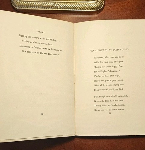 Second April | Edna St. Vincent Millay | 1st Edition | Harper & Brothers 1925 - Picture 8 of 9