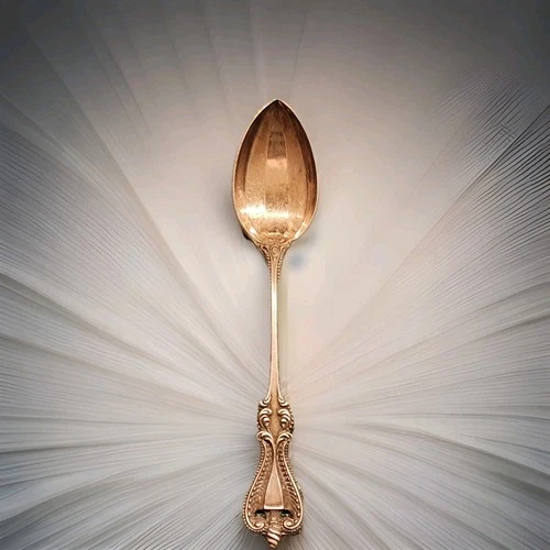 Sterling Silver Demitasse Spoon, Towle Old Colonial, ca. 1895, 3.75 Inches