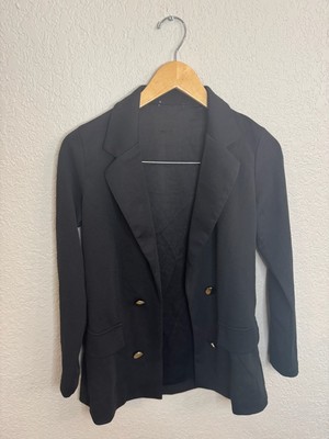 Unbranded Girls Formal Jacket Black Size M (10-12)