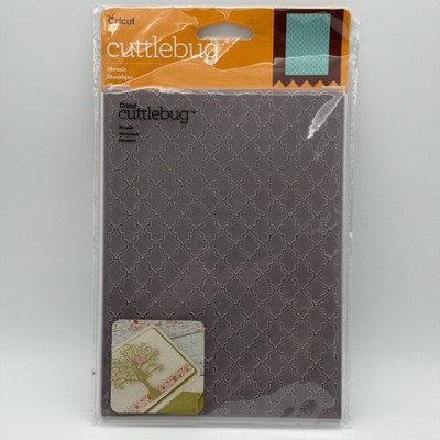  Cricut Cuttlebug  MOSAIC 5'' X 7'' Embossing Folder NEW Hard to Find