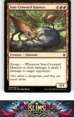 Magic the Gathering MTG Ixalan Sun-Crowned Hunters #164 Buy 2 Get 1