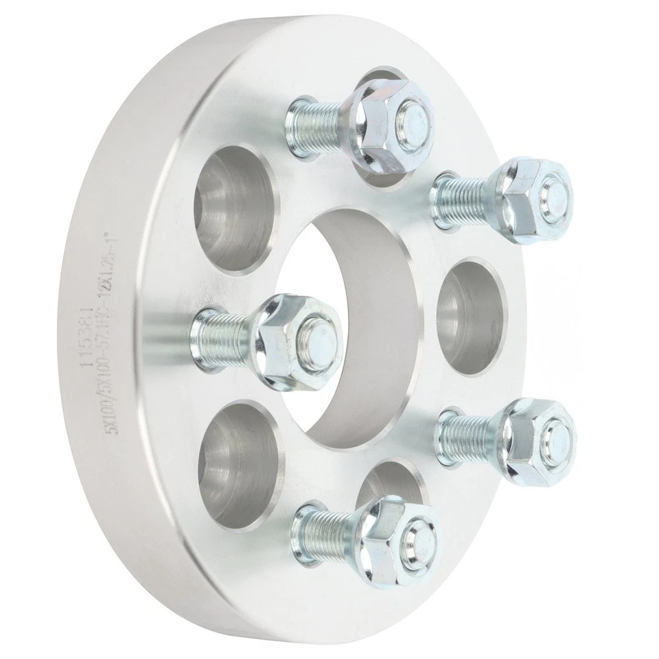 2 pcs 5x100 1" Wheel Spacers For 2012-2016 Scion FR-S 1998-2018 Subaru Forester Foto 4 de 4