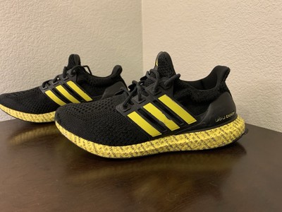 Adidas Ultraboost 5.0 DNA Running Shoes Black/Yellow FZ6259 Men's