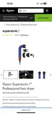 Dyson Supersonic r Professional Hair Dryer - RRP: £449