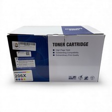 206X 206A Toner Cartridges 4 Pack High Yield w/ Chip Compatible Replacement HP