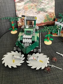 Indiana Jones Jungle Cutter set 7626 retired used complete