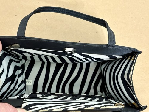 Mini borsa kate spade new york Sam Icon Ksnyl nylon nero - Foto 6 di 6