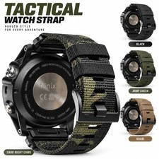 QuickFit Nylon Strap Watch Band For Garmin Fenix 6 7 7X 6X Pro/Epix Pro 5xPlus