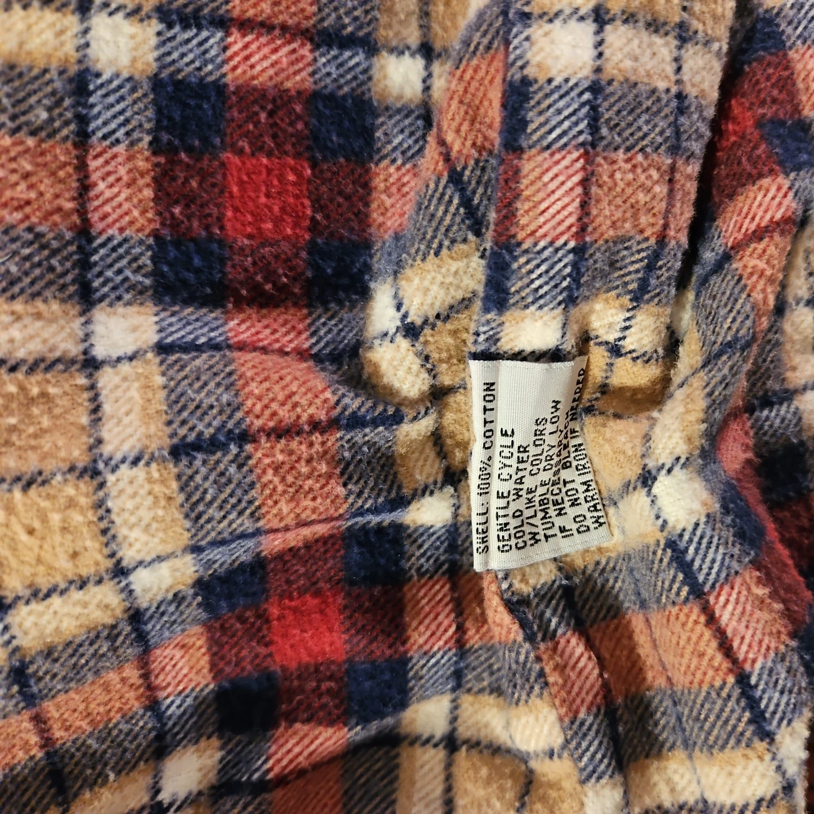 Vintage Y2k Skate Wear Matix Men's Beige Flannel Lined Jacket Twill Cotton L image 16