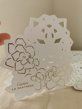 Lot de 5 Cartes Cartier La Panthère 