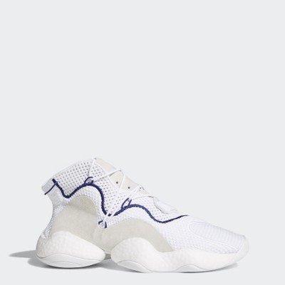 Adidas Crazy BYW LVL I Crazy BYW Men's Sneakers US 10 White Blue BOOST Primeknit