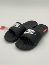 Nike Victori One slide Black/White Mens Size 7 CN9675-002