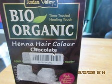 Indus Valley Bio Organic Henna Hair Colour CHOCOLATE Brown Color 05/2028 NIB