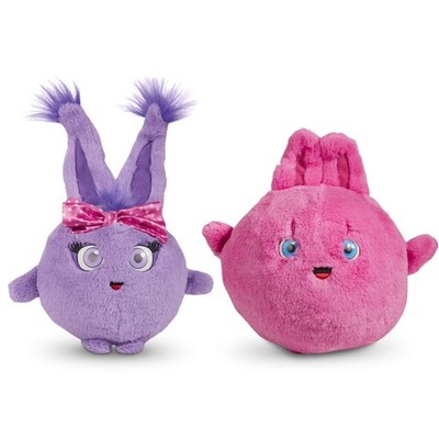Sunny Bunnies Big Boo/Iris Bunny Blabbers Plush, Multicolor Pack of 2