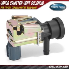 Vapor Canister Purge Valve For Toyota Corolla Matrix 2003 2004 2005 L4 1.8l Gas