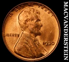 1930 Lincoln Cent- Red- Choice Gem Brilliant Uncirculated++++ Luster #J7479