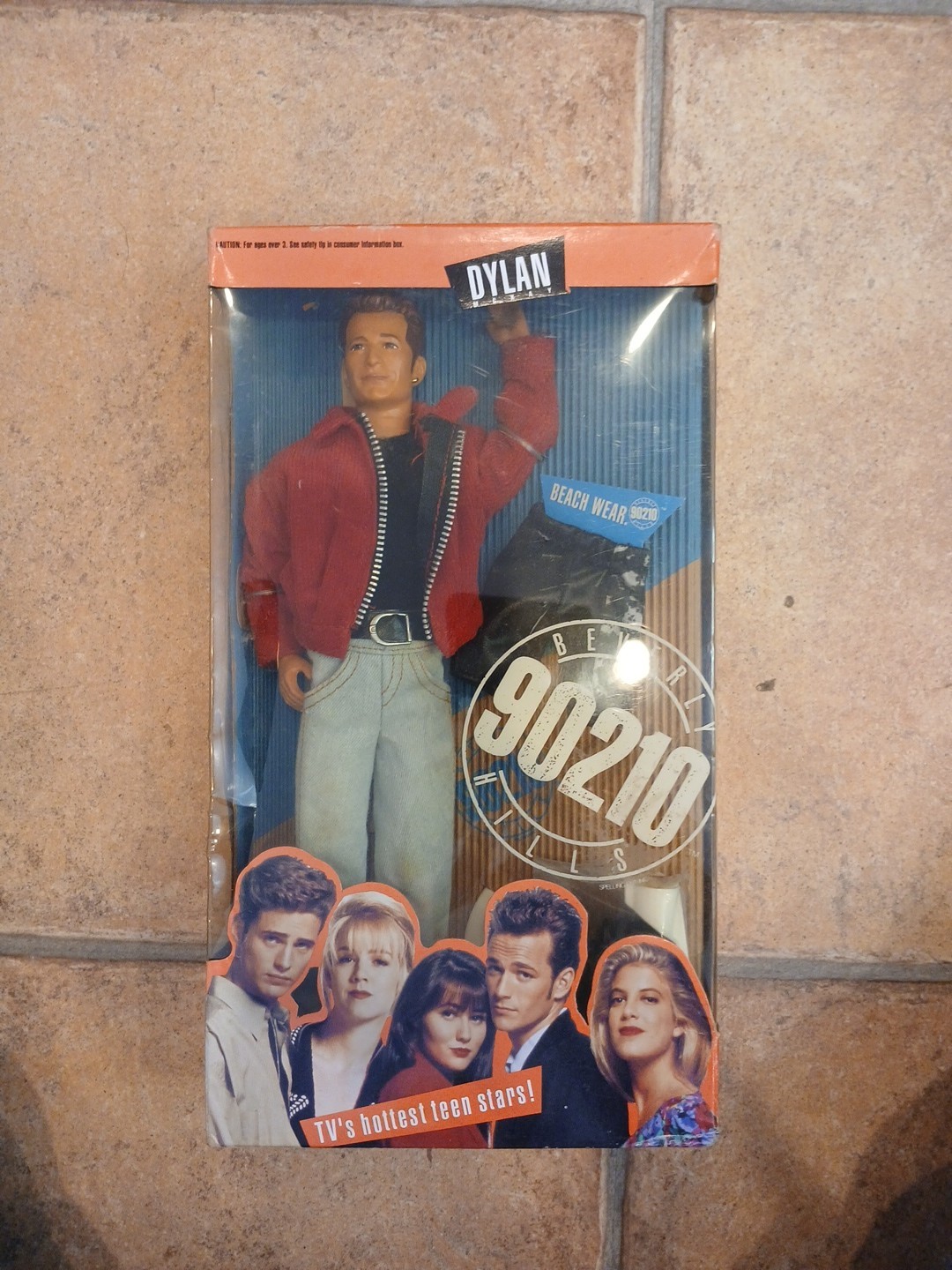 Original 1991 Beverly Hills 90210 Dylan McKay Doll By Mattel Luke Perry NRFB