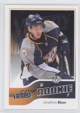 2011-12 Upper Deck Victory Rookie Jonathon Blum #222 0f4