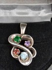 14kt White Gold Pendant — photo 1