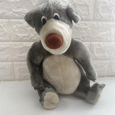 Baloo Plush Bear 12" Disney Jungle Book Stuffed Animal Vintage Korea Made