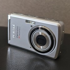 PENTAX Optio E60 Compact Digital Camera Silver Tested Good Condition