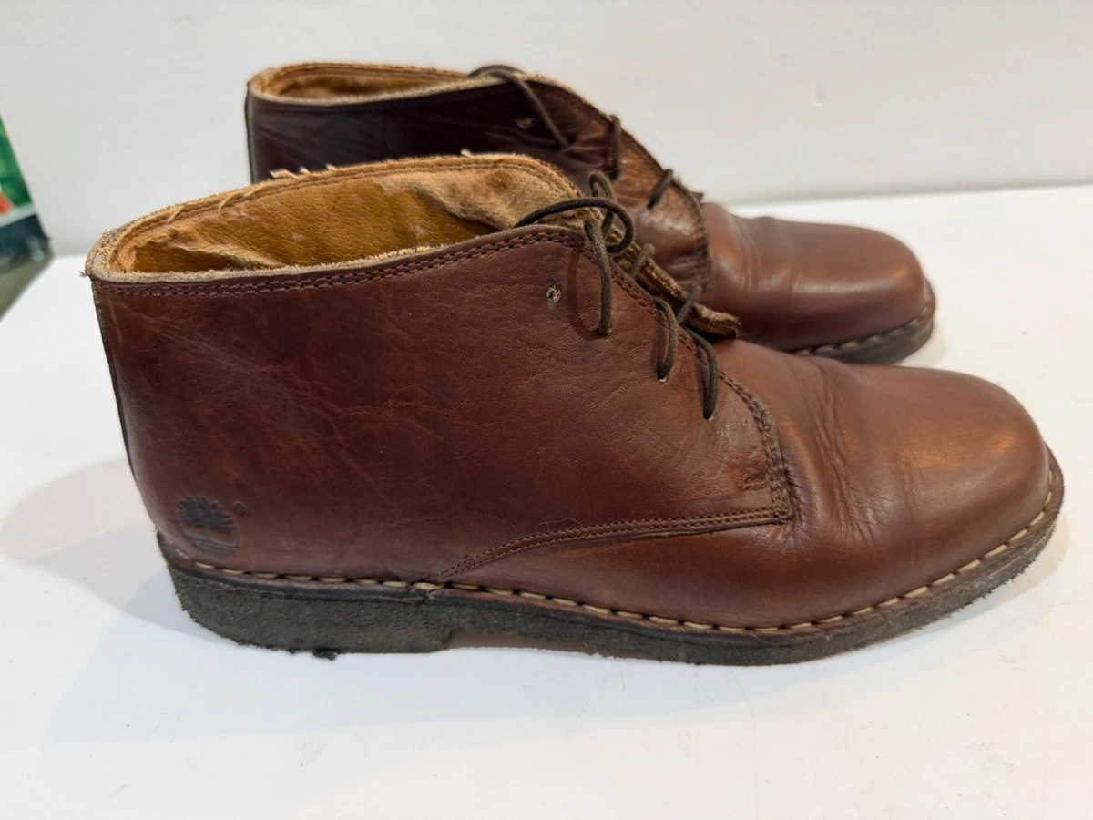 Timberland Mens 13 Wodehouse Chukka Boots Dark Brown Leather Rugged Casual Shoes Men main image 2