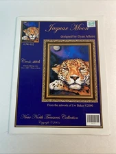 Kustom Krafts Jaguar Moon Counted Cross Stitch Pattern Booklet 2001