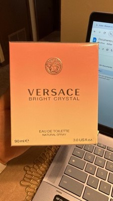 Versace Bright Crystal Eau de Toilette Spray 3.0 US fl. oz / 90ml Fragrance