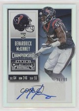 2015 Contenders Rookie Championship Ticket 96/99 Benardrick McKinney Auto 7eo