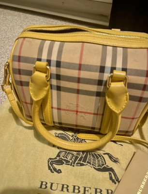 Burberry Barrel Cloth Bowling Bag UK