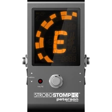 Peterson StroboStomp HD Tuner Pedal, Silver