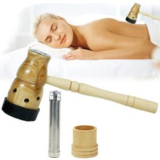 Barelove Moxa Stick Burner Holder – Wooden Moxibustion Box for Health Maintenanc