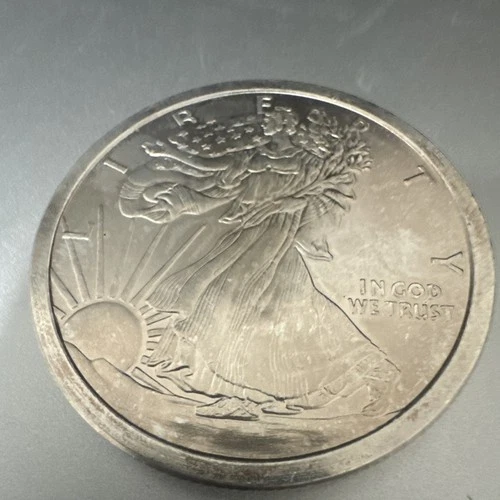 5 Troy Ounce .999 Fine Silver Rounds Golden State Mint | Walking Liberty Bullion