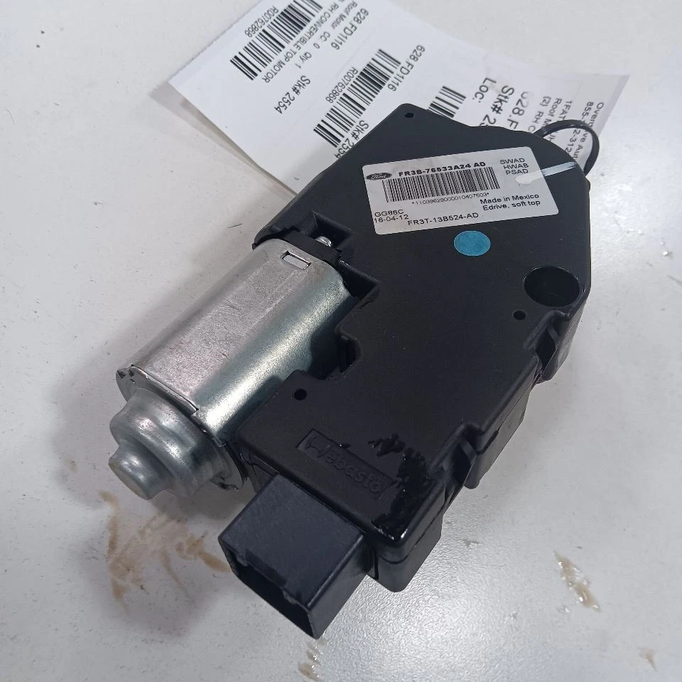 Ford Mustang Passenger Right Side Electric Power Sun Moon Roof Glass Motor  2016 - Image 2 of 4