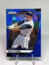 2025 Panini Prizm Baseball Blue Prizm Grady Sizemore /199 Cleveland Indians