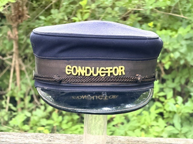 Conductor's Hat of WWII Veteran Edwin A. Roberts of El Paso, Texas