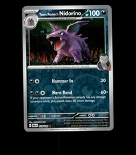 Team Rocket’s Nidorino – 118/182 – Destined Rivals – Reverse Holo – Near Mint