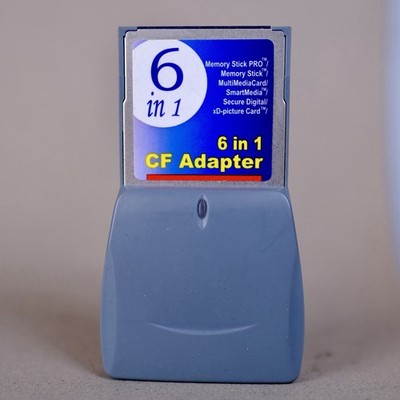Data Fab Systems 4in1 CF-Adapter auf andere Kartentypen, getestet und funktionsfähig