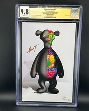 Tiggomverse #1 Shah variant Cover B AP6 CGCxJSA 9.8 Signed Marat Michaels comic cover