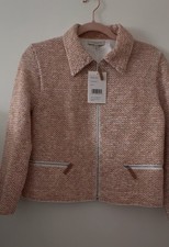 NWT Lafayette  Peach Jacket. Sz M. Originally $1298