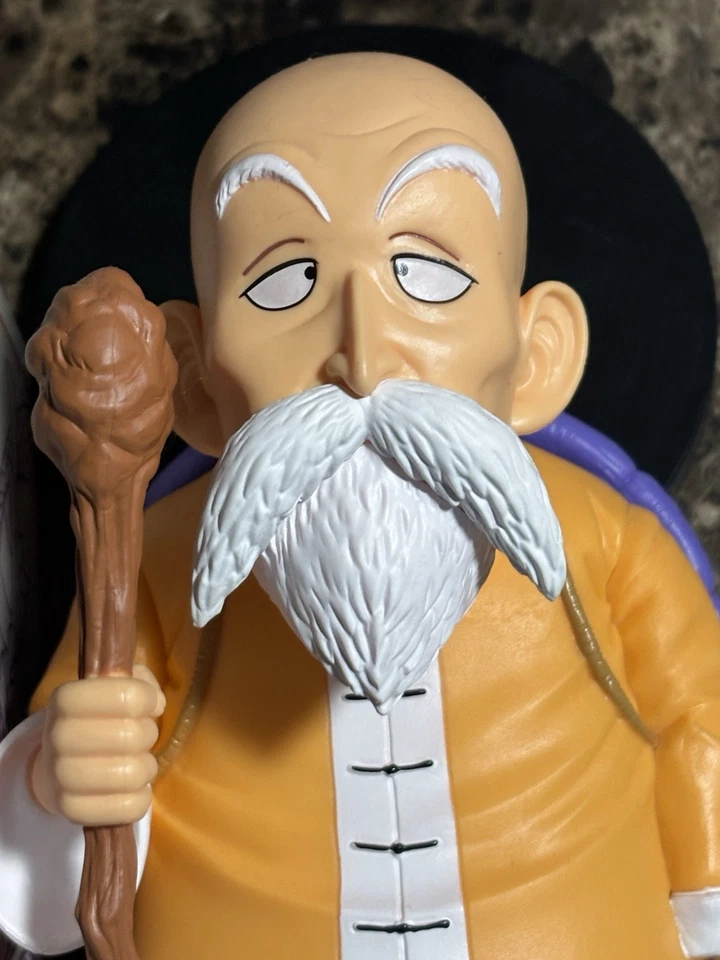 Master Roshi Dragon Ball Estatua Banpresto Kamesennin Con Gafas de Sol Foto 3 de 4